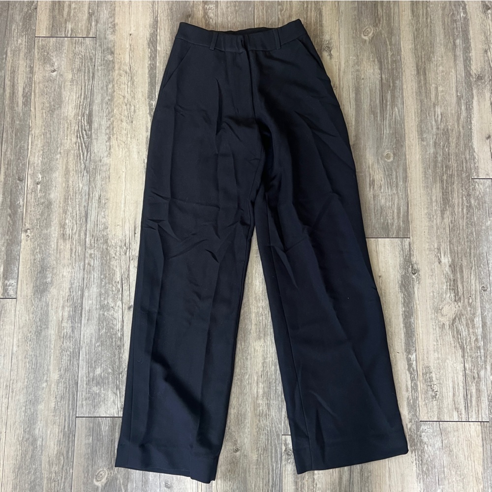 Artless Forever Black Straight Leg Trousers